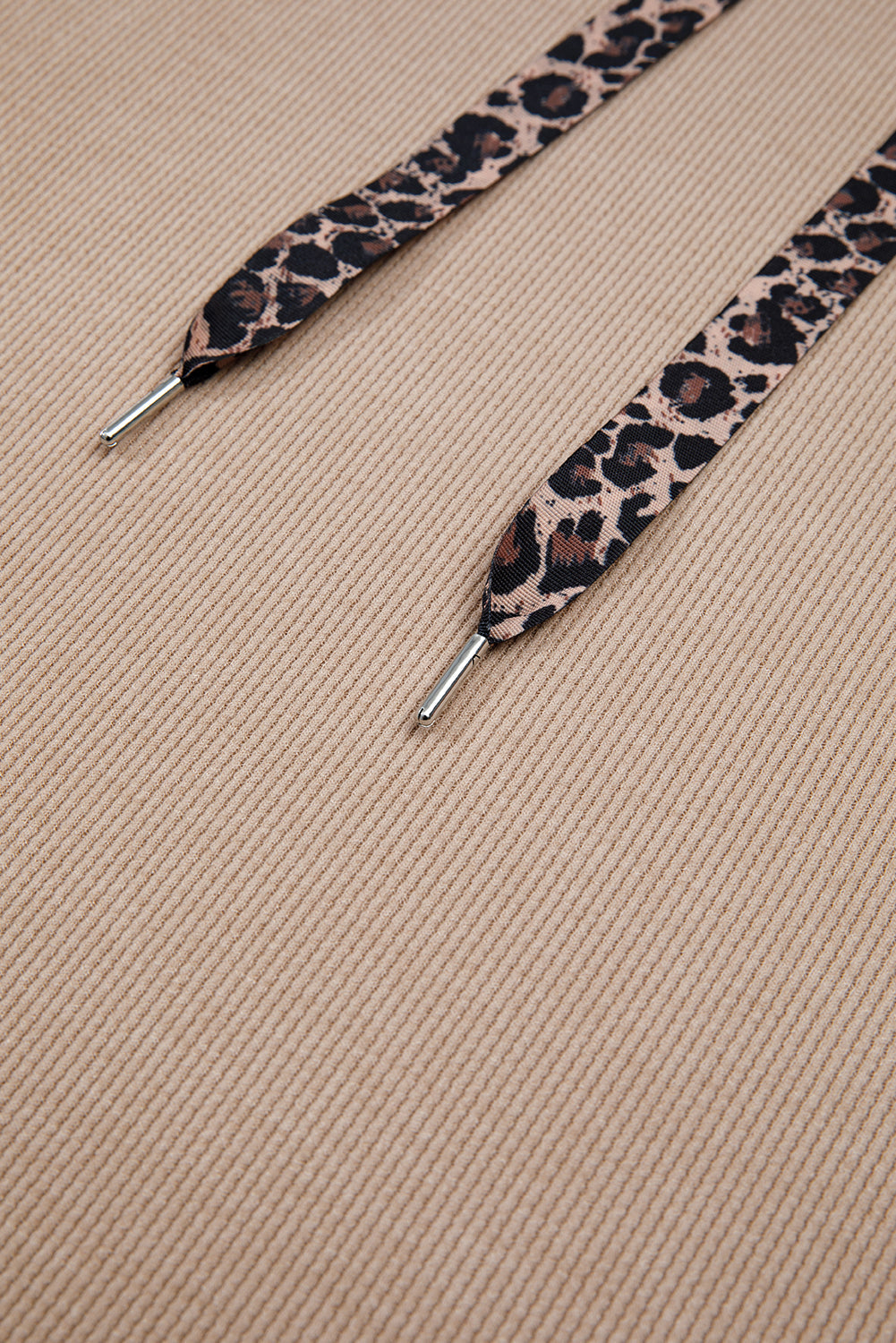 Elodie Textured Drawstring Baggy Hoodie