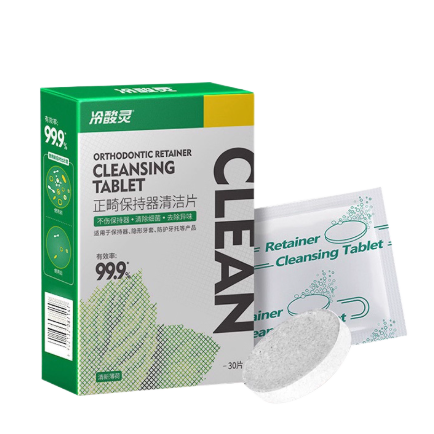 Dental cleaning tablets