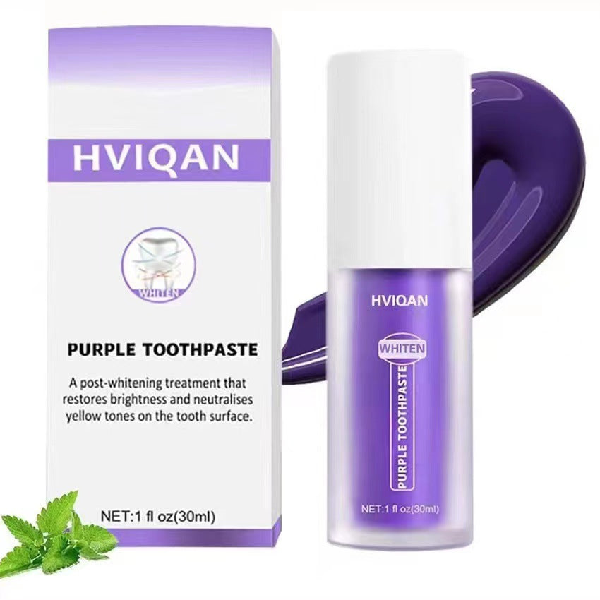Whitening toothpaste, oral cleaning, dental mousse