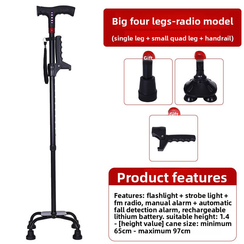 Multifunctional Smart Charging Cane